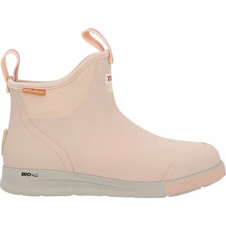 Xtratuf Women's 6 in Ankle Deck Boot Sport, BLUSH PEACH, M, Size 10 XADSW401